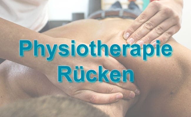 Phyisotherapie Rücken - ganz wichtig zu beachten